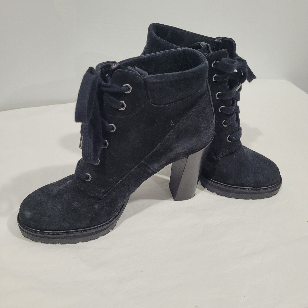 Karl Lagerfeld Suede Ankle Boots